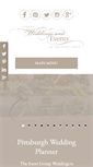 Mobile Screenshot of eventgroupweddings.com